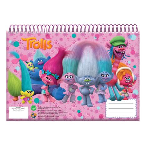 Trolls A4 Spiral Sketch Book £1.69